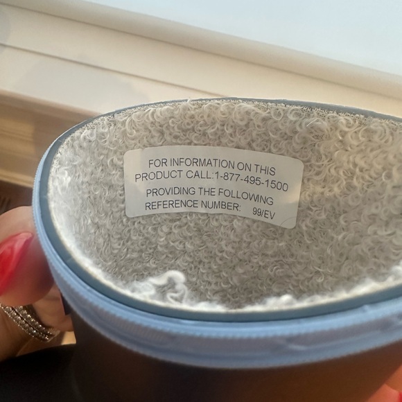 Hunter Navy/Blue Frost Kids 1st Classic Insulated Rain Boots- Boys 6 OR Girls 5 - Picture 6 of 8